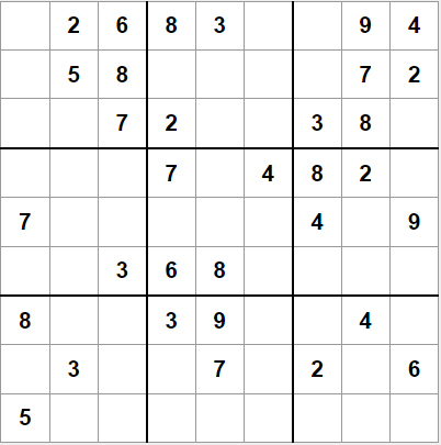 Sudoku fácil